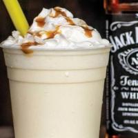 Boozy Salted Caramel · Our signature custard blended with salted caramel sauce & topped with whipped cream. Served ...