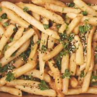 Wasabi Furikake Fries · 