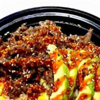 Bulgogi Fried Rice · Our Signature Bulgogi Beef mixed in with our delicious fried rice and topped with our specia...