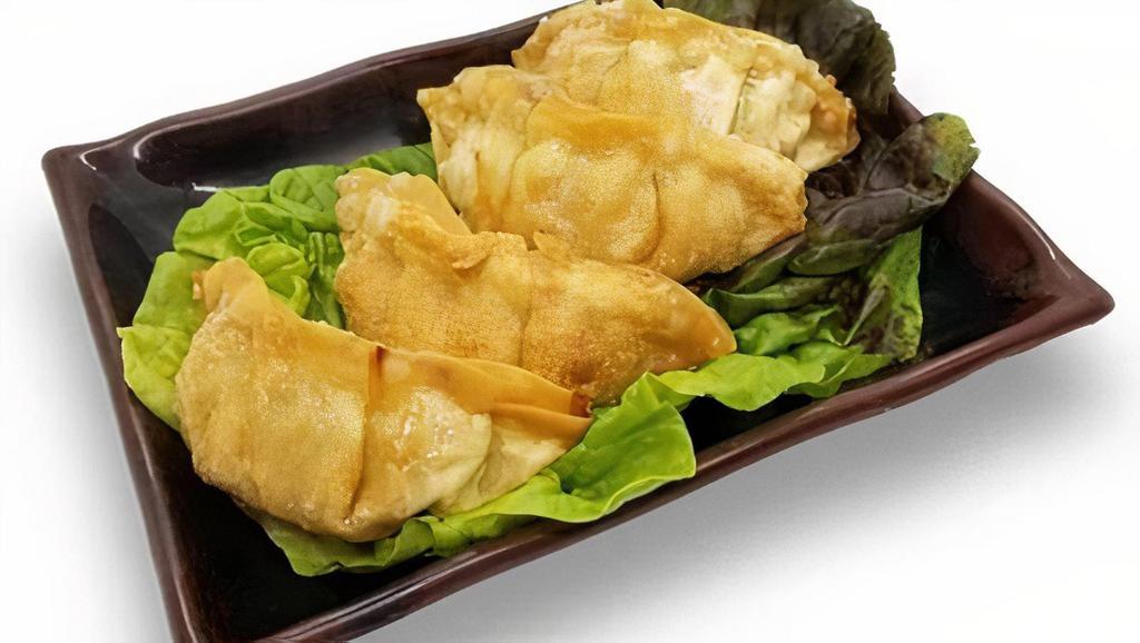 Gyoza (5Pc) · Deep fried pork gyoza dumplings.
