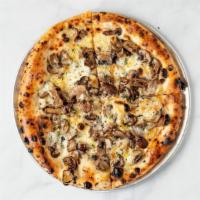 Mushroom Pizza · fontina, truffle goat cheese, thyme