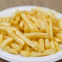 French Fries · Golden potatoes lightly fried in vegetable oil.
