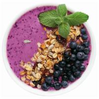 Acai Bowl · Blend of berries topped with your choice of toppings.