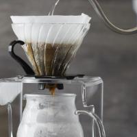 Pourover · With our 12 oz pourover coffee, you can choose a unique coffee to be brewed fresh by the cup...