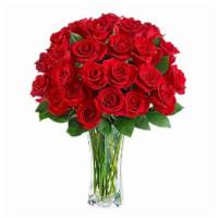 Love & Devotion - Long Stemmed Red Roses · Make love blossom all over again. Surprise her with not one, but two dozen gorgeous red rose...