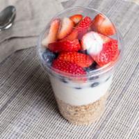 Granola & Yogurt With Fresh Berries · 