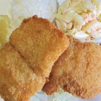 Fried Fish (Small) · Fried fish filet, served with tartar sauce.