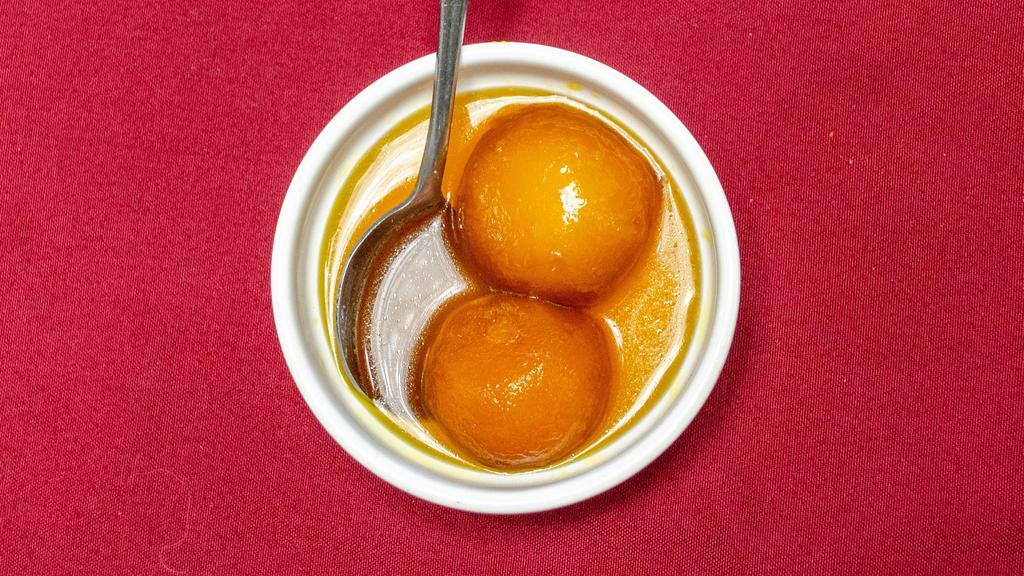 Gulab Jamun (2 Pieces) · Dry milk mashed ball fried to brown dipped in syrup.