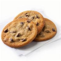 3 Chocolate Chip Cookies · If one cookie isn’t sweet enough, three should do the trick.