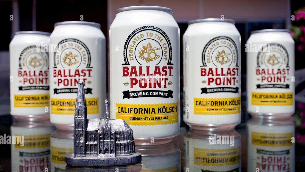 Ballast Point California Kolsch 6 Pk Cans 12 Oz 5.2 % Alc · BALLAST POINT CALIFORNIA KOLSCH 6 PK CANS 12 OZ 5.2 % ALC