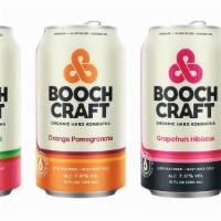 Booch Craft  Strawberry Lemonade Organic Hard Kombucha 6 Pack   7.0 %Alc 12Oz Cans · BOOCH CRAFT  STRAWBERRY LEMONADE ORGANIC HARD KOMBUCHA 6 PACK   7.0 %ALC 12OZ CANS