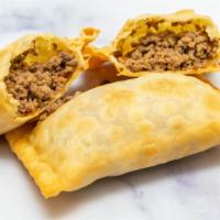 Ground Beef · Delicious traditional ground beef Brazilian pastel.