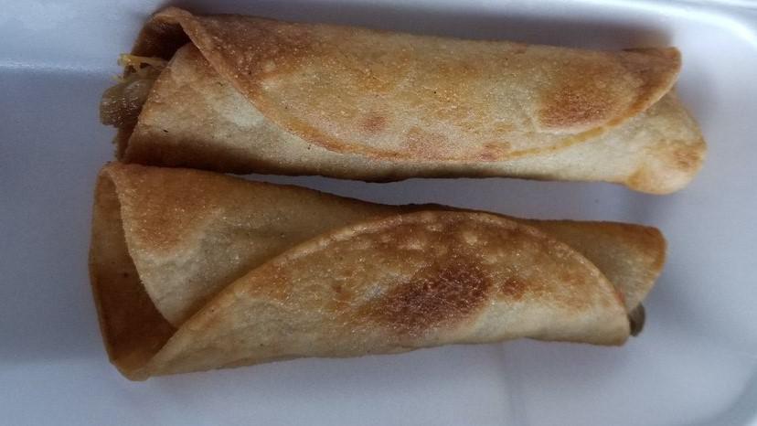 Taquitos · Served with salsa, cheese, guacamole, sour cream.