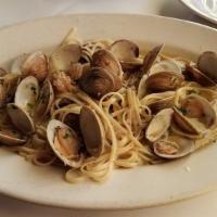 Linguini With Clams · With olive oil and garlic sauce.