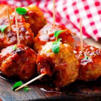 Meatballs (2) · Juicy traditional meatballs.