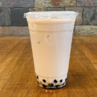 Jasmine Milk Tea (Large) · Add an extra charge for adding Boba.