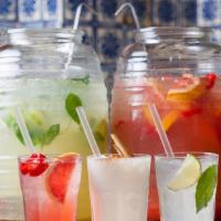 Aguas Frescas · Homemade aguas frescas made daily. (Horchata is from original ingredients, price is different)