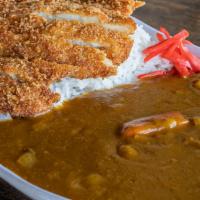 Katsu Curry · Choice of chicken or pork katsu curry, served with steamed white rice.