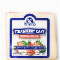Nemo'S Strawberry Cake · Strawberry cake with cheese icing.
