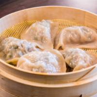 Handcrafted Steamed Dumpling · 6 pcs of handcrafted, flavorful steamed dumplings