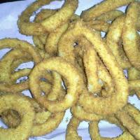 Battered Onion Rings · Now! Even larger portion of large panko-brand-battered deep fried large crispy onion rings p...