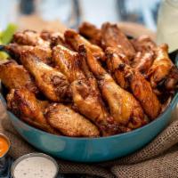 20 Pc All Natural Wings · All natural (no hormones or antibiotics) chicken wings cooked to perfection. Choose your fav...