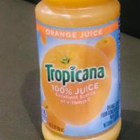 Orange Juice (Tropicana) · 100% JUICE. 12FL OZ
