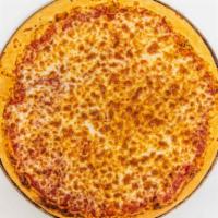 Classic Cheese Pizza · Classic mozzarella cheese pizza.