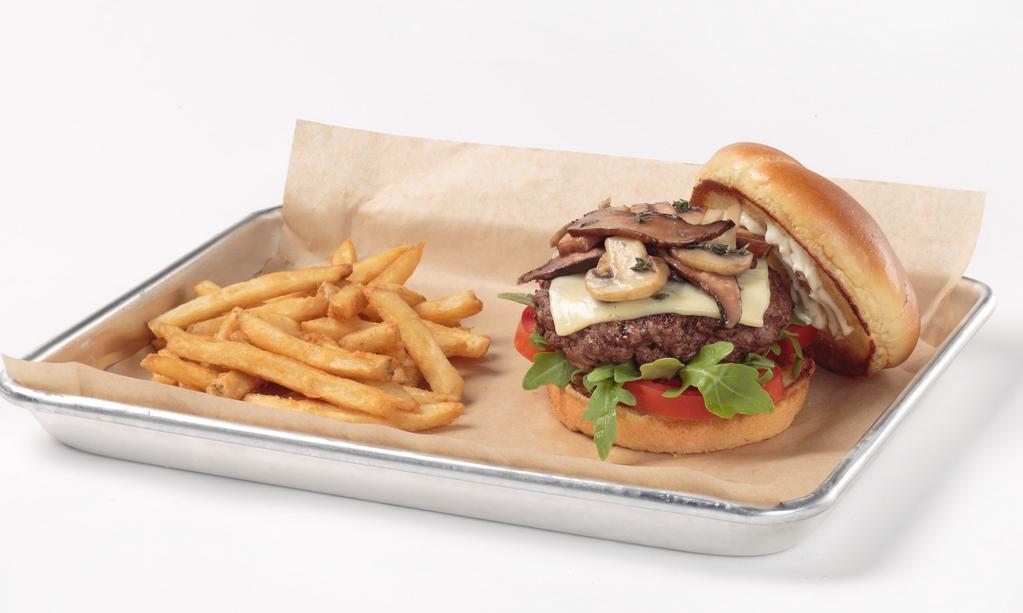 Create Your Own Burger · Create it just the way you like it with your choice of fresh ingredients.