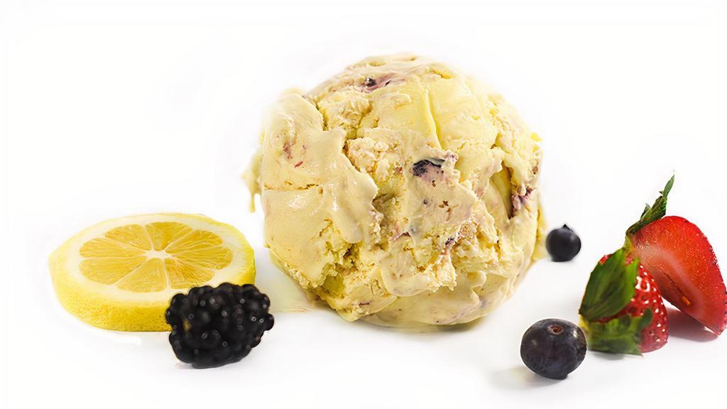 Lemon Berry · Summer treat, lemon berry ice cream is a delightful combination of two refreshing summer favorites. The addition of freshly made organic local berry compote elevates the traditional lemon custard to a heavenly level. You’ll surely love this flavor.