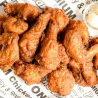 Whole Sauce-Original Fried Chicken · MARINATED thin battered chicken (WHOLE SIZE)