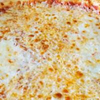 6 Cheeses Pizza · Mozzarella, provolone, Parmesan, Asiago, Romano, fontina.