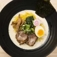 Tonkotsu Ramen · Pork bone based broth.