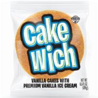 Cakewich Vanilla 6.5Oz · Cakewich Vanilla Cake with Vanilla Ice Cream Sandwich 6.5oz