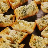 Garlic Bread · Homemade with parmesan cheese.