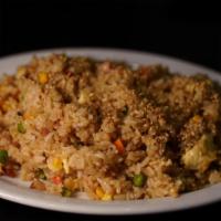 Fried Rice - Appetizer · 2-3 servings cooked with fresh vegetables and can add your choice of meat below