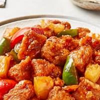 Sweet & Sour Pork With Pineapple · 