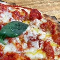 Margherita  · San Marzano tomato sauce, mozzarella Di Bufala, basil, and EVOO