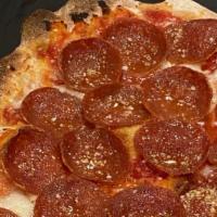 Xxtra Pepperoni Lovers · San Marzano tomato sauce, mozzarella, pepperoni, parmigiano, chili oil