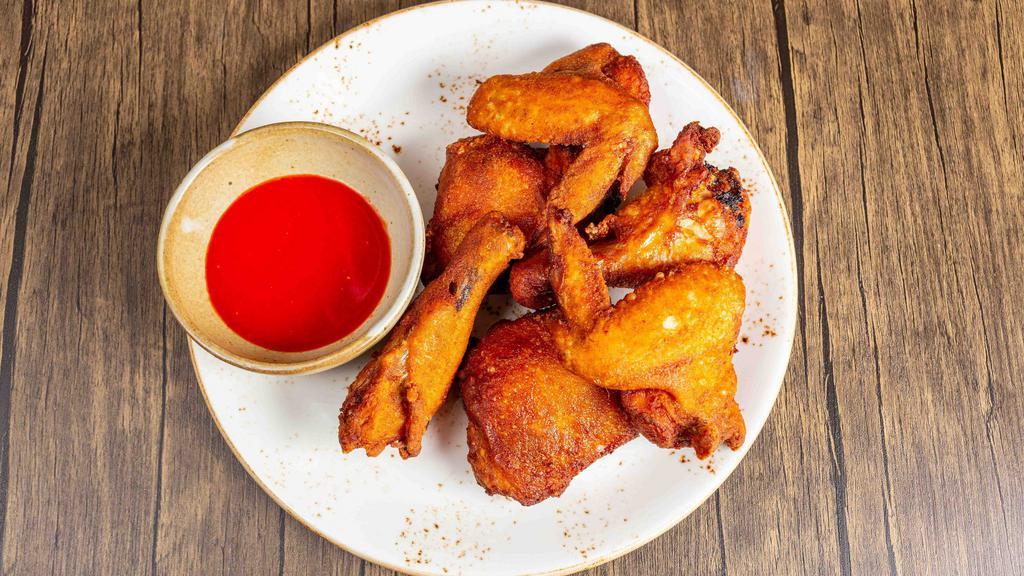 6Pc Alta Fried Chicken With Fresno Hot Sauce · 