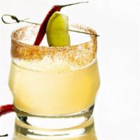 Jefe'S Spicy Margarita · our spicy twist on the classic margarita made with serrano chiles