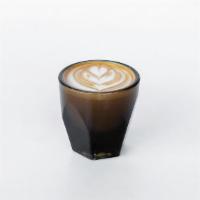 Cortado · Single Origin Ristretto Espresso cut with Steamed Milk