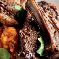 That’S On Mary Had A Little Lamb (Grilled Lamb Chops · Grilled lamb chops. 2 marinated grilled and seasoned to perfection lamb chops. Served with m...