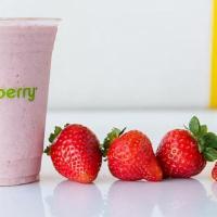 Strawberry Banana Smoothie · 16 oz. Original frozen yogurt with non-fat milk, strawberries, banana, and strawberry puree.