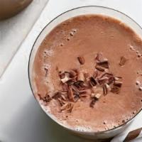 Chocolate Smoothie · Chocolate, milk and ice cream blended together and serve in a glass