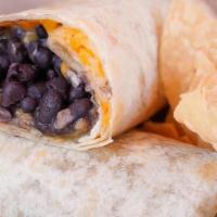 Kid'S Organic Bean & Cheese Burrito · 