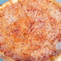 Authentic Ny-Style (Medium) · Traditional thin-crust pizza, hand-tossed with mozzarella cheese and tomato sauce.