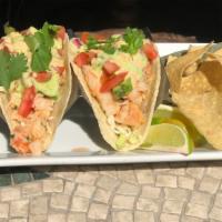 Chipotle Lime Lobster Tacos · Marinated Lobster, avocado, cilantro lime sauce, chipotle aioli, scallions & pico de gallo. ...