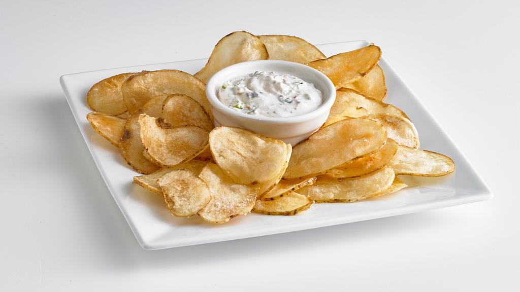 Cactus Cuts · Spicy and thinly-sliced fried potatoes served with our signature cactus dip. (1,140 Cal)