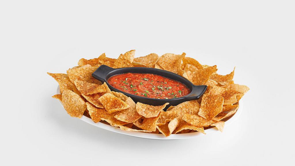 Chips And Salsa · Our made from scratch salsa served with our freshly fried and seasoned corn chips.